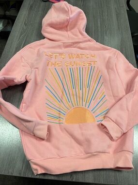 Dandy hoodie sweatshirt let’s watch the sunset small